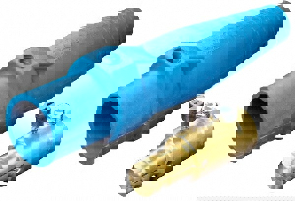 3R NEMA Rated, 600 Volt, 400 Amp, 1/0 to 4/0 AWG, Cam, Single Set Screw, Male Single Pole Plug and Connector